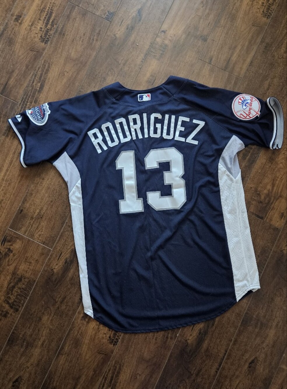 2008 Alex Rodriguez All Star Game MLB  Majestic Jersey EUC L